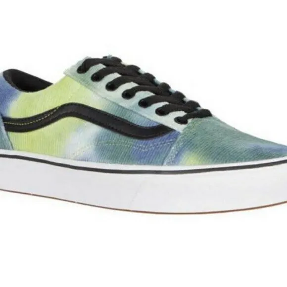 Vans Comfycush Old Skool Blotched Sneakers BLOTCHED MULTI/ BLACK- Unisex -Size 6