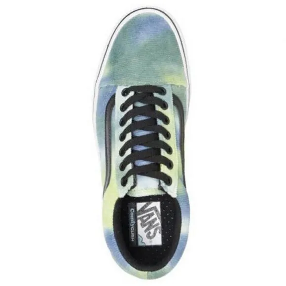 Vans Comfycush Old Skool Blotched Sneakers BLOTCHED MULTI/ BLACK- Unisex -Size 6