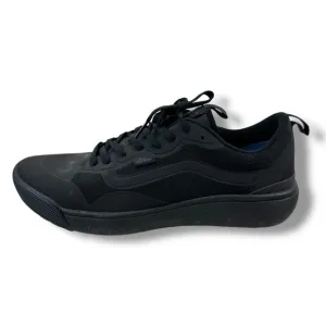Vans Men Size 11.5 Ultra Range Cush Athletic Shoes All Black Comfort Sneaker
