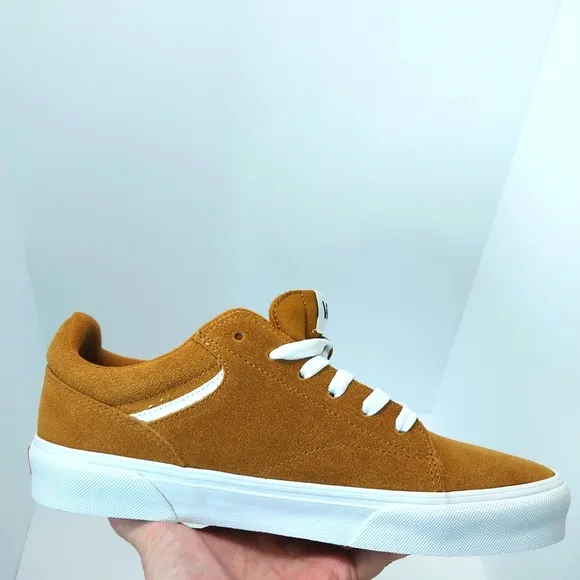 Vans‎ Old Skool Suede Leather Sneakers, Size 9| EUR 42
