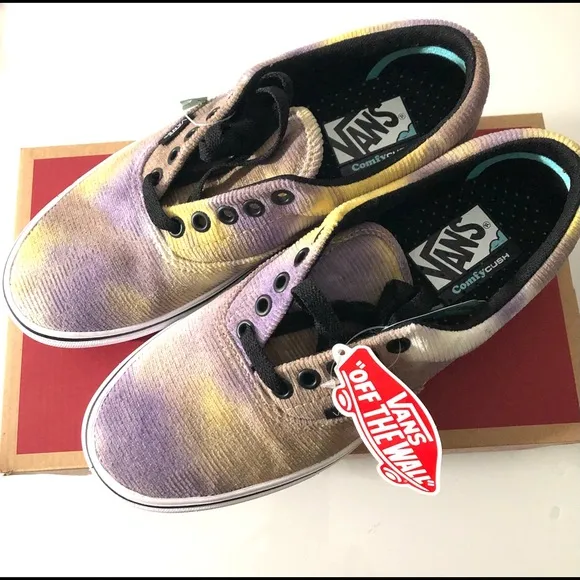 VANS TIE-DYED COMFYCYSH ERA SNEAKERS SHOES