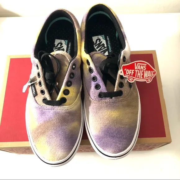 VANS TIE-DYED COMFYCYSH ERA SNEAKERS SHOES