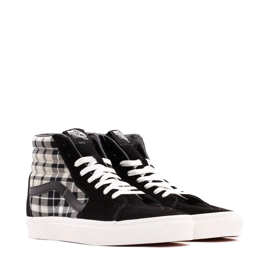 Vans UA SK8-Hi Plaid Mix Black Twill VN0A4BV6XKB