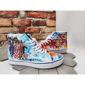 Vans X One Piece Limited Edition SK8 HI Sneakers 'Punk Hazard' Men Size 7 M 8.5w