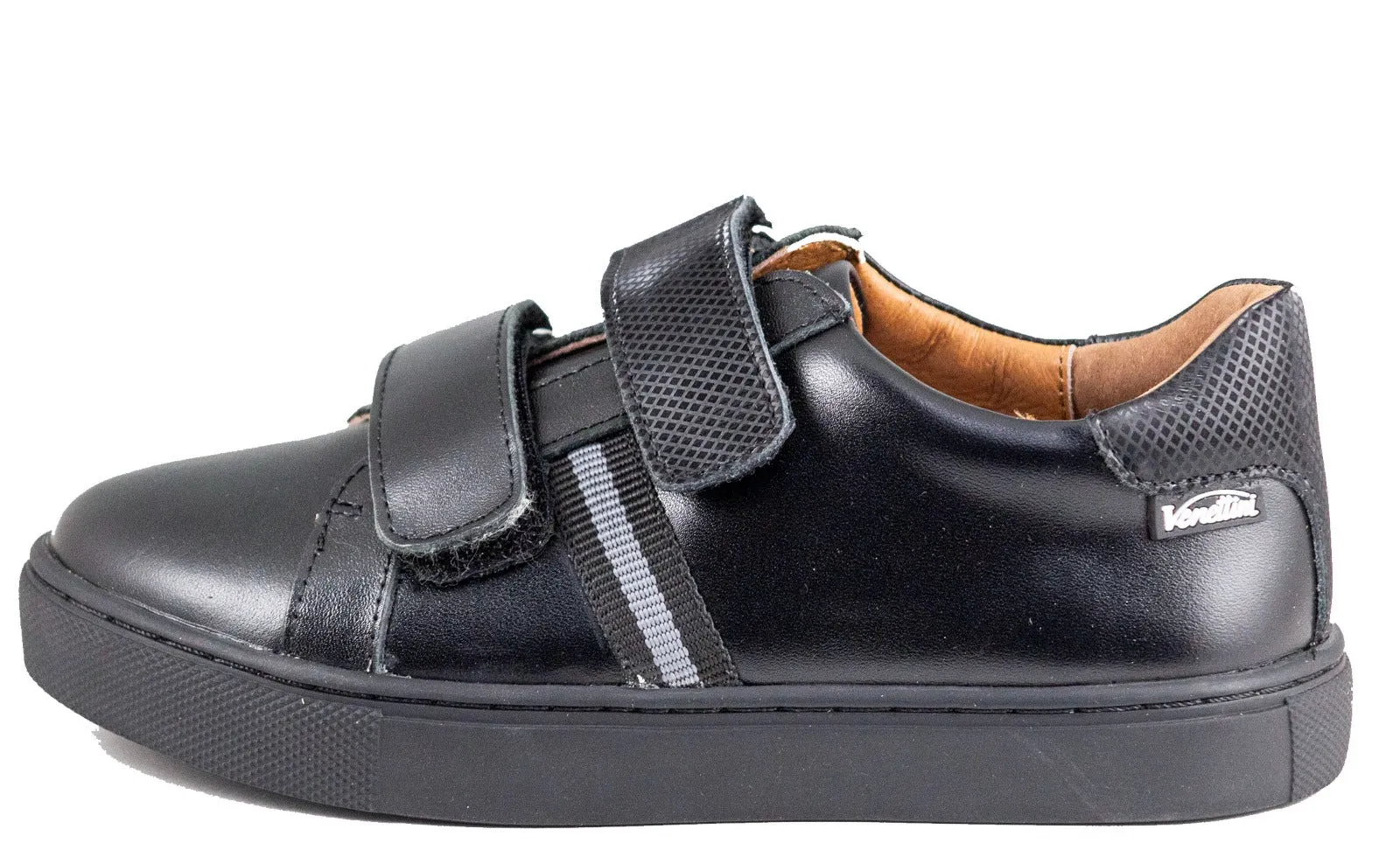 Venenttini Boy's Robin Black/Grey Rubber Shoes