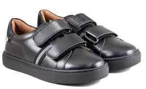 Venenttini Boy's Robin Black/Grey Rubber Shoes