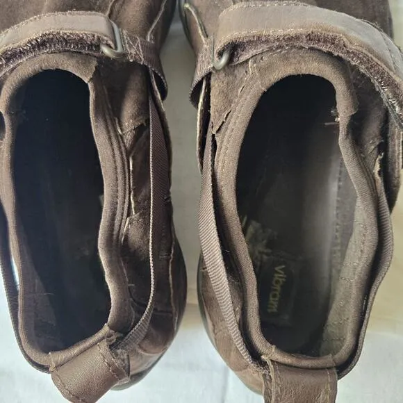 Vibram FiveFingers KSO Trek Men's Kangaroo Leather Shoes Brown Size 42/US 9-9.5