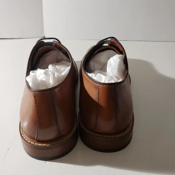 Vince Camuto VY Lamson Cap Toe Oxford Cognac/Brown shoes size 11.5 M NIB