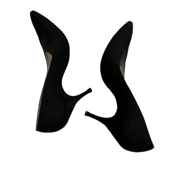 Vintage DeLiso Debs Designed By Palter Deliso Black Stilettos