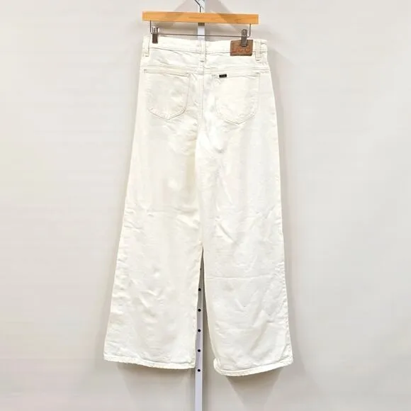 Vintage Lee Wide Leg White Jeans - Unique!!