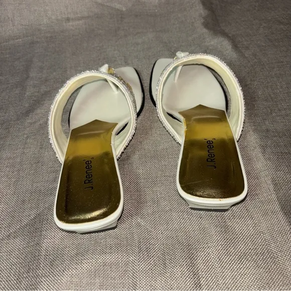 Vintage Renee Flat Thong Sling “Holly” Sandals Size 8.5