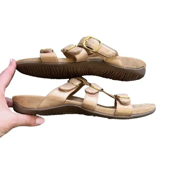 Vionic - Adjustable Slide Sandals Misa Sz 9