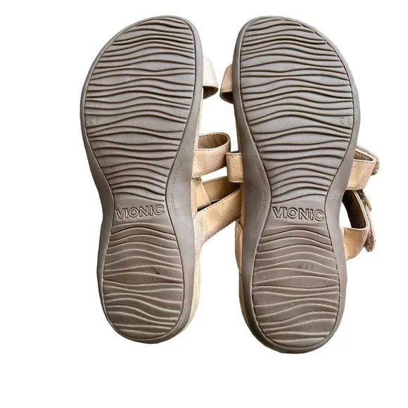 Vionic - Adjustable Slide Sandals Misa Sz 9
