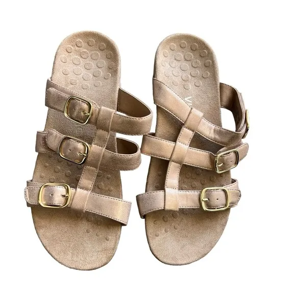 Vionic - Adjustable Slide Sandals Misa Sz 9