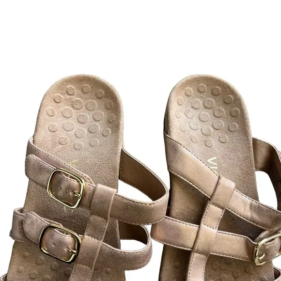 Vionic - Adjustable Slide Sandals Misa Sz 9