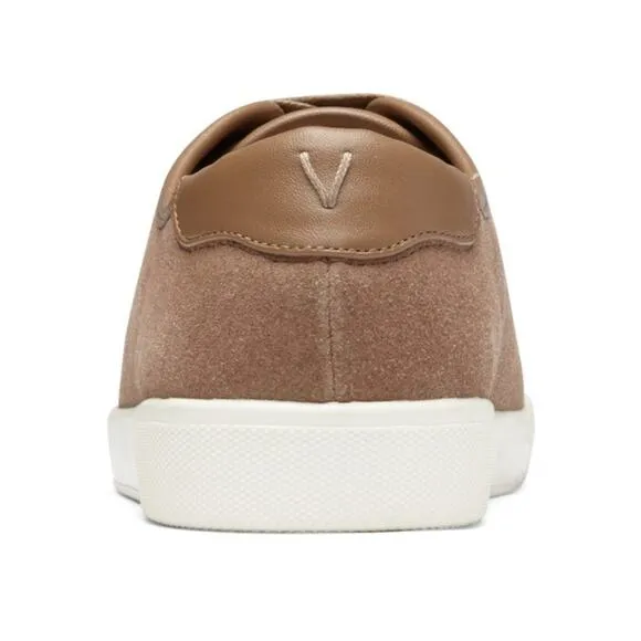 Vionic Brinley Sneakers Brown Tan Suede Lace Up 7