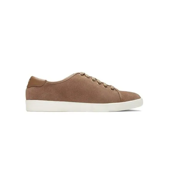 Vionic Brinley Sneakers Brown Tan Suede Lace Up 7