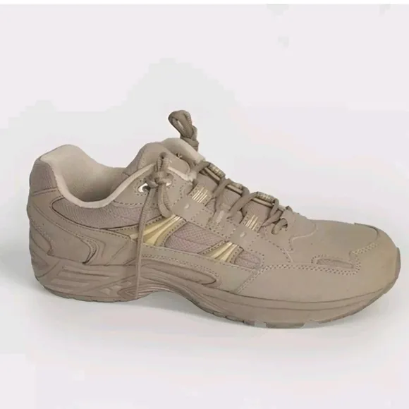 Vionic Men's Orthaheel Technology Arch Support Taupe Walker Sneakers US 13