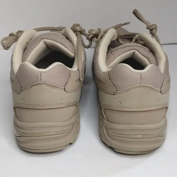 Vionic Men's Orthaheel Technology Arch Support Taupe Walker Sneakers US 13