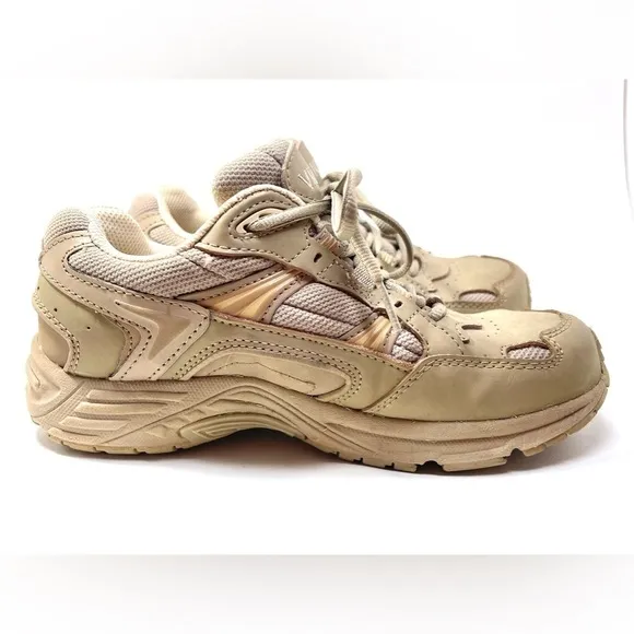 VIONIC Walker Women's Plantar Fasciitis Shoe Taupe Orthaheel Size 6