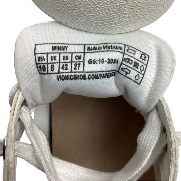 Vionic Winny Leather Sneakers White