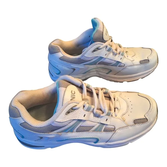 Vionic Women’s 10 White Classic 23 Walkers Lace up Sneakers Retro Style Leather
