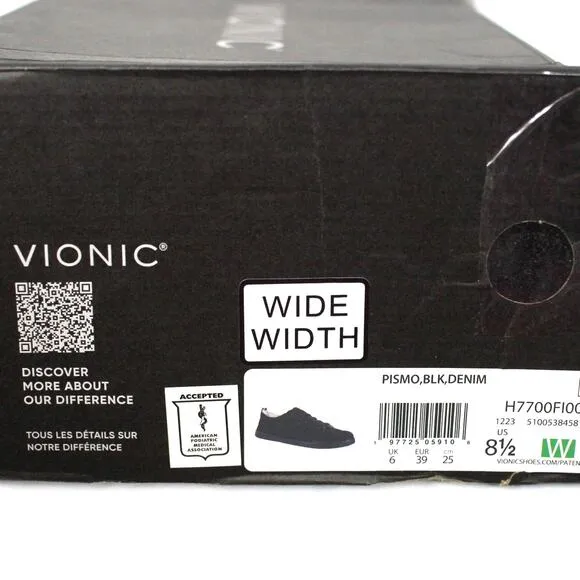Vionic Women's Beach Pismo Sneakers Size 8.5W