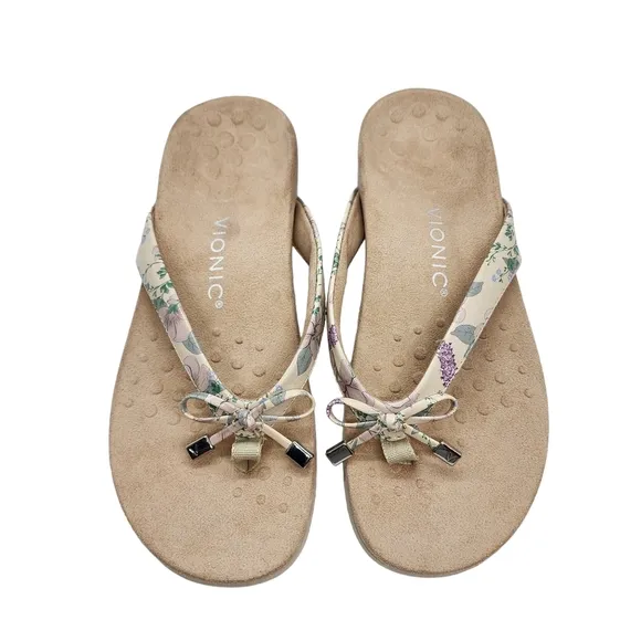 Vionic Women's Bella II Lightweight Thong Sandals - 8