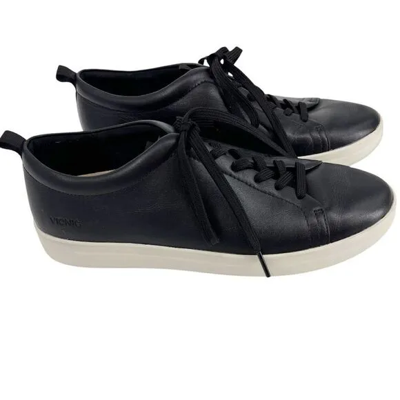 VIONIC Women’s 8 Comfort Shoes Paisley Black Leather