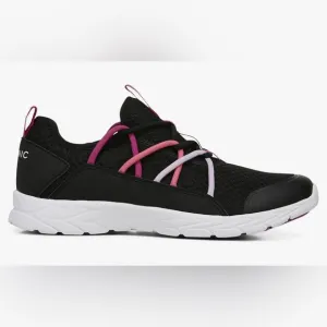 Vionic Zeliya Women's Mesh Black and Pink Lace-up Athletic Sneakers Size 8