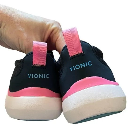 Vionic Zeta Mesh Slip-On Sneakers Navy