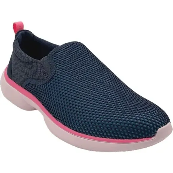 Vionic Zeta Mesh Slip-On Sneakers Navy