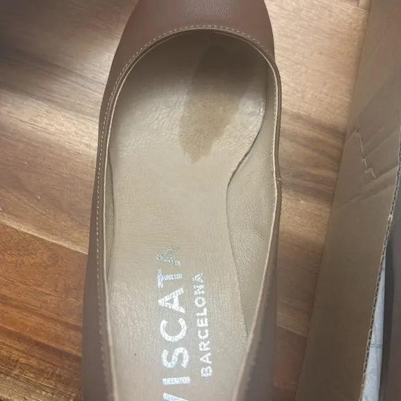 Viscata  Brown leather Wedges
