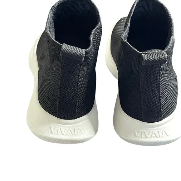 VIVAIA WATER REPELLENT SNEAKERS BOOT SLIDERS  IN BLACK SIZE 37