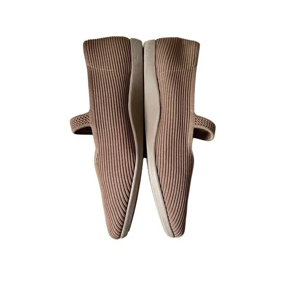 Vivavia Lightweight Square Toe Margot Walker Mary-Jane Sandals 41.5 US 10 Espres