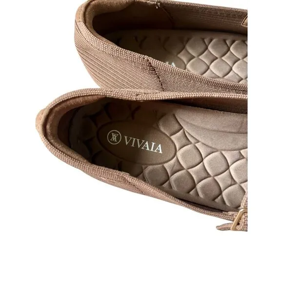 Vivavia Lightweight Square Toe Margot Walker Mary-Jane Sandals 41.5 US 10 Espres