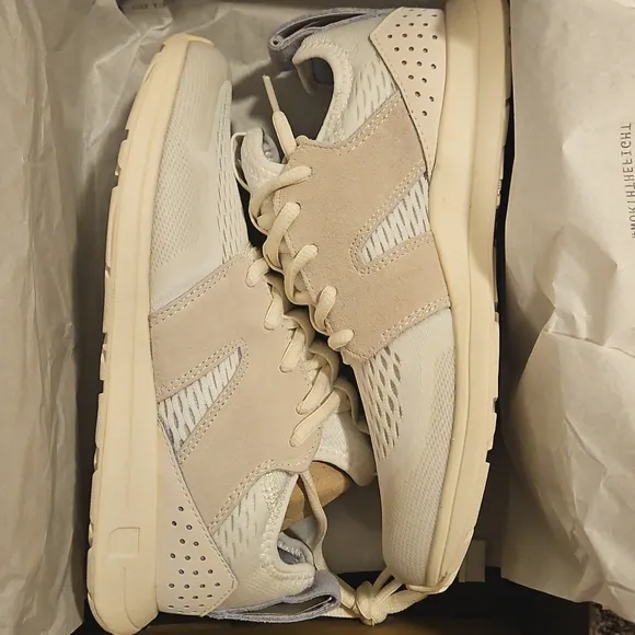 White and Gray Shoes