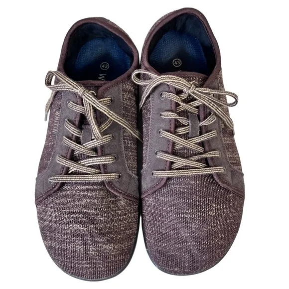 WHITIN brown minimalist men’s sneakers