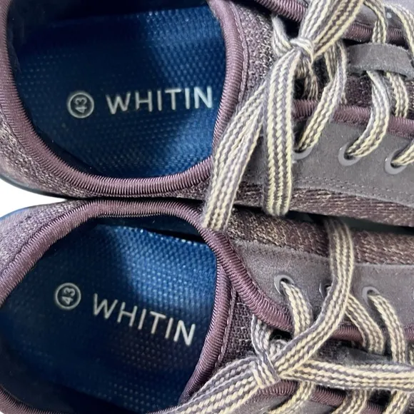 WHITIN brown minimalist men’s sneakers