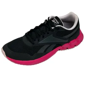 Women  Reebok Ortholite Black &amp; Fuchsia Comfort Running Walking Sneakers Size 11