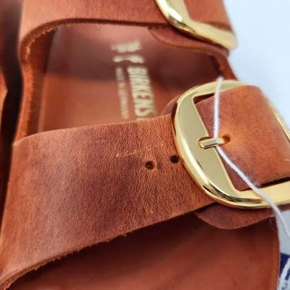 Women's 36 (US 5) Narrow fit Birkenstock Arizona Big Buckle sandals Burnt Orange