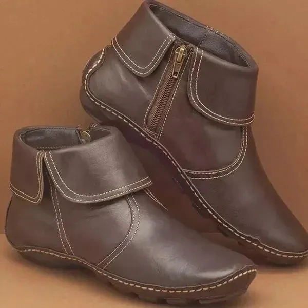 Women's Classic Non-Slip Leather Ankle Boots
