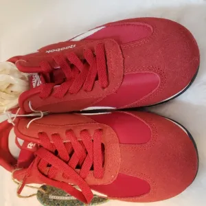 Women's New Reebok Classic AZ Sneaker in a vibrant red hue. Size 7