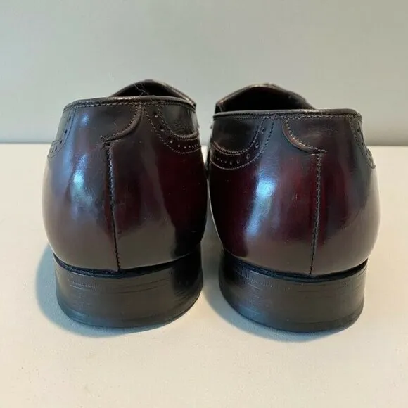 Wright Whippet II Kiltie Loafer Dress Shoes Leather 12