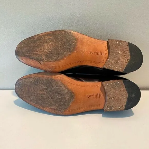 Wright Whippet II Kiltie Loafer Dress Shoes Leather 12