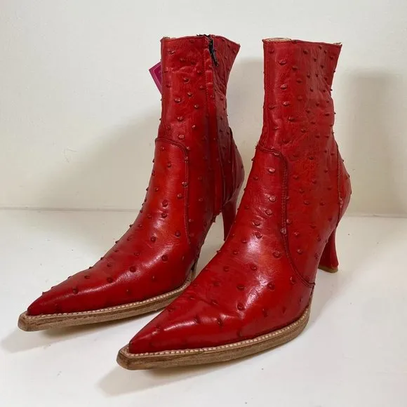 Y2K Western Pointed Toe Boots
