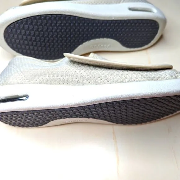 YOUYUN Beige Diabetic Shoes for Wide or Swollen Feet Men's 12, Women's 13