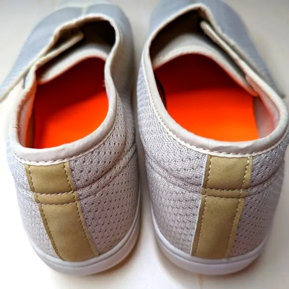 YOUYUN Beige Diabetic Shoes for Wide or Swollen Feet Men's 12, Women's 13